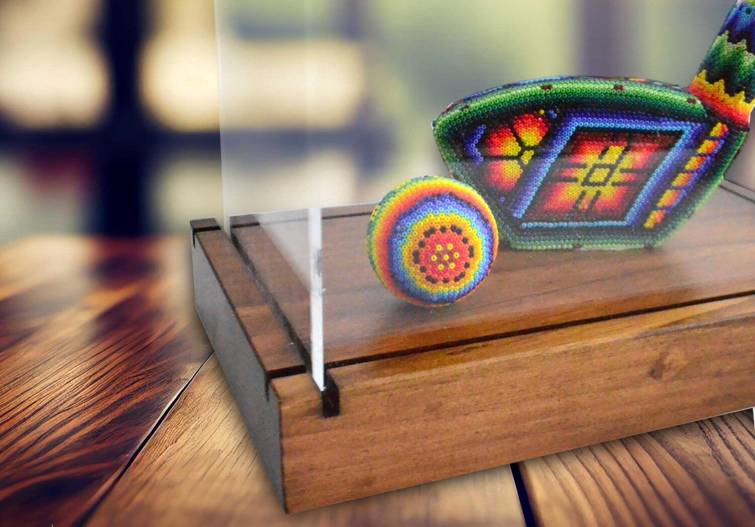 Trofeo para torneo de golf - Arte Huichol