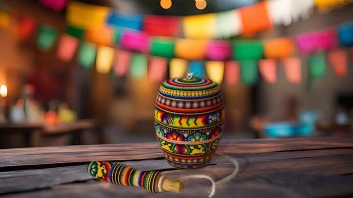 Balero Huichol: Juguete Tradicional Mexicano Convertido en Obra de Arte
