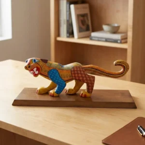 Alebrije de Jaguar caminando