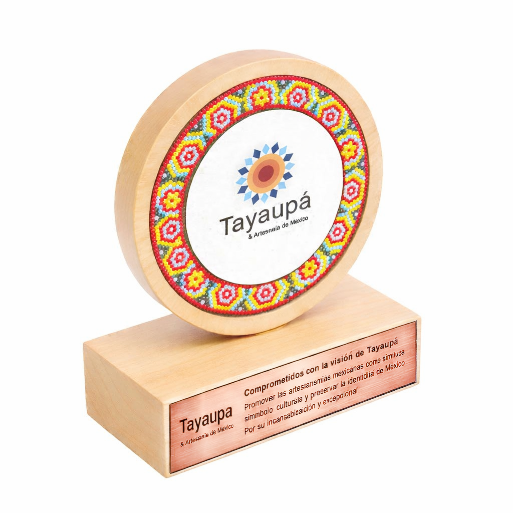Tayaupa - Placa color bronce
