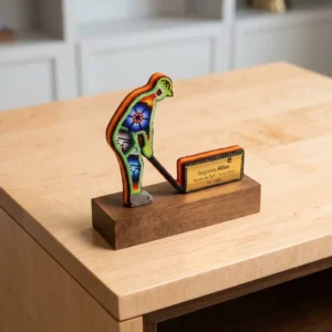 Trofeo para torneo de golf - Arte Huichol