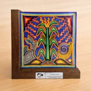 Tabla de estambre huichol