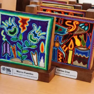 Tablas de estambre huichol